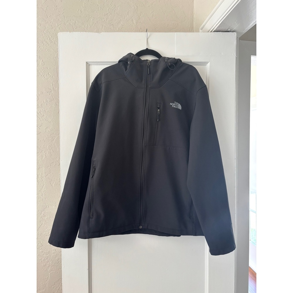 The North Face Apex Bionic Hooded Softshell Jacket Black Mens XXL‎ (Minor Flaw)